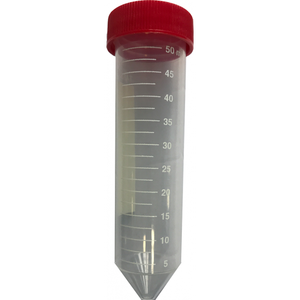 24-Pack 50ml para tubos de ensayo con tapón de rosca de corcho de vidrio y material PET para laboratorio e investigación - Product Image 1