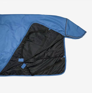High Quality Customizable Horse Equine Turnout Rug <b>Waterproof</b> Breathable Nylon Ripstop Equestrian <b>Blanket</b> Canvas Shell - Product Image 3