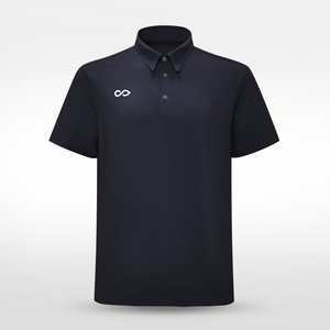 Camiseta Polo de Forro Polar para Hombre, Tallas Uniformes y Estampado Puff - Fabricante Mayorista - Product Image 3