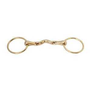 Bocados de Caballo de Acero Inoxidable de Alta Calidad con Anillo Suelto y Boca Plana, Accesorios Ecuestres de Tendencia - Product Image 3