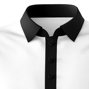 Chemise de pêche pour homme à manches longues en coton/polyester de haute qualité - Personnalisable, respirante et durable, nouvelle mode - Product Image 3