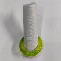 Ensemble d'anneaux de serviette en résine colorée, écologiques, décoration de table classique |   Vaisselle de Noël durable pour la maison, le restaurant et la cuisine