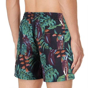 Shorts de bain pour homme à séchage rapide, logo imprimé sur mesure, design personnalisé par sublimation, prix avantageux. - Product Image 6
