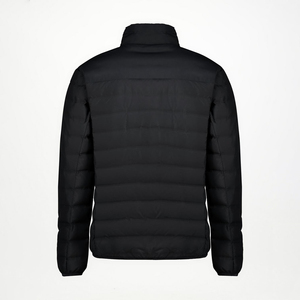 แจ็กเก็ตขนปลาปักเป้าฤดูหนาวสำหรับผู้ชายเสื้อบอมเบอร์ดีไซน์แบบมีฟองผ้าคลุมหน้า - Product Image 6