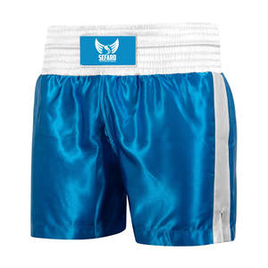 Pantalones cortos de boxeo de último diseño sostenible Precio barato Pantalones cortos de boxeo de alta calidad - Product Image 1