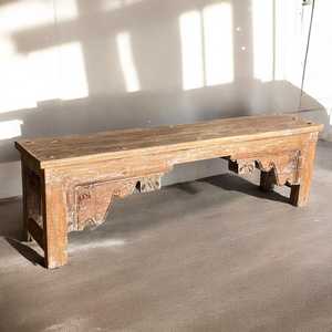 Banco de Madera de Estilo Rústico para Uso en Muebles del Hogar - Product Image 2