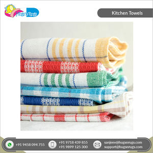 Emballage personnalisé disponible pour des serviettes de cuisine en lin 100% coton de qualité supérieure/serviettes de cuisine imprimées - Product Image 5