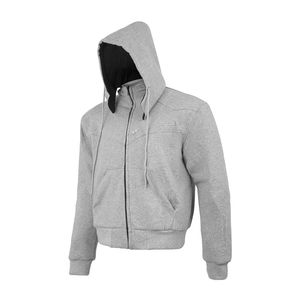 Sudaderas con capucha con cremallera de alta calidad personalizadas con precio al por mayor Capucha con cremallera en lana Cordón Peso pesado Diseño único Sudaderas con capucha elegantes - Product Image 1