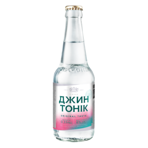 Cocktail Gin Tonic Long Drinks 0,33L Bouteille en verre 8% d'alcool Prêt à boire - Product Image 1