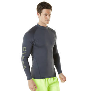 2025 Rash Guard BJJ pour hommes de haute qualité avec compression à séchage rapide à manches longues et caractéristiques respirantes Logo personnalisé - Product Image 5