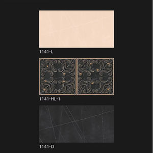 Design moderne Texture solide émaillée 300x600 Carreaux muraux en céramique de porcelaine Finition brillante pour le salon de l'Inde - Product Image 1