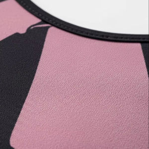 Top Deportivo Corto Sin Costuras de Spandex y Nailon con Estampado por Transferencia de Calor, Elástico en 4 Direcciones, Absorbe la Humedad, para Gimnasio, Yoga, Correr y Entrenamiento - Product Image 3