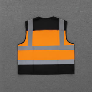 Chaleco de Seguridad de Construcción de Diseño Moderno 2026, ANSI/EN ISO CLASE 2, Personalizado, Alta Visibilidad, Reflectante, con LED Intermitente, Impermeable para Hombre - Product Image 2