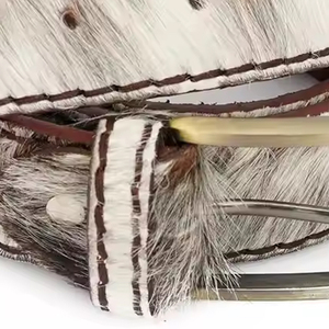 Cinturón de Cuero Vacuno Genuino de Alta Calidad con Hebilla de Hierro, Longitud Personalizada, Aspecto Natural para Hombre y Mujer - Product Image 6