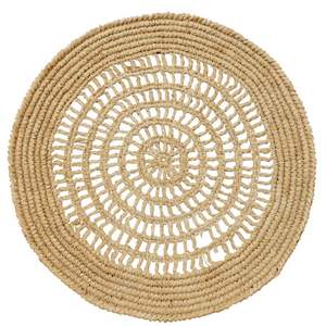 New Design Collection Handmade Natural Seagrass <b>Rattan</b> <b>Placemats</b> Coaster for Home Decoration Handicraft Wholesale - Product Image 1