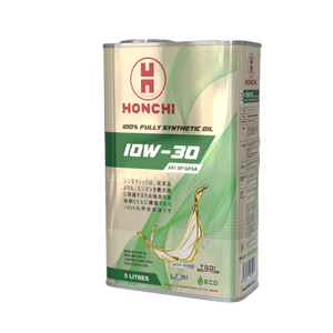 Aceite de motor HONCHI de alto rendimiento 10W30 totalmente sintético 5L API SP/CF aceite base OEM de alta calidad directo de fábrica al por mayor - Product Image 1