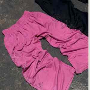 Strass personnalisé imperméable numérique imprimé Double taille sueur acide lavé pantalons décontractés hommes jambe large sport Jogging évasé - Product Image 1