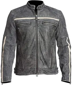 Latest Design Leather Jacket Manufacturers from sialkot Pakistan / fashion leather jackets for men with Faux fur collar