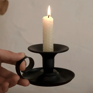 Bougeoir en métal support et pilier décoration salon décor réutilisable bougeoir en métal conception populaire - Product Image 6