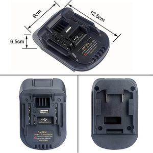 Convertidor de Batería de Litio de 18V con Puerto de Carga USB, Material ABS, para Herramientas Eléctricas Inalámbricas, Adaptador Multimarca para Taladro, Sierra y Soplador - Product Image 5