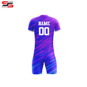 Kit de Football en Polyester à Séchage Rapide de Haute Qualité Uniforme de Football Respirant Nom Personnalisé Logo Jeunes Tailles Adultes Disponibles Vert - Product Image 2