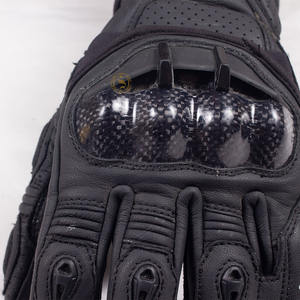 100% cuir moto main gants de sécurité en cuir véritable Street Wear course respirant gants en cuir - Product Image 5