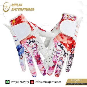 ถุงมือหนังแกะนิ่มแบบสั่งทำสีและโลโก้สำหรับยิมกีฬาขี่จักรยานของผู้หญิงใส่ได้พอดีกับด้านซ้าย/ขวา - Product Image 4