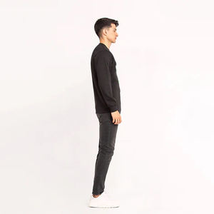 Sudaderas con capucha para hombre de alta calidad con logotipo personalizado en blanco y hombros caídos - Product Image 6