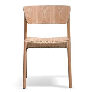 Silla de Comedor William de Madera de Teca Sólida, Diseño Moderno con Acabado Natural, Alta Calidad para Interiores y Exteriores, Muebles para el Hogar y Villas - Product Image 2