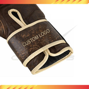 Gants de boxe sur mesure de haute qualité en cuir PU gants de boxe personnalisés combat formation gants de boxe fabrication au Pakistan - Product Image 6