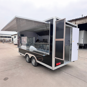 High-Capacity Mobile Food Truck Stainless Steel Kitchen Portable <b>Electric</b> Catering Vehicle for Street Snack Food Mobile Bar - Product Image 5
