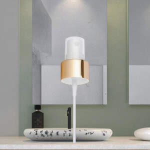 Nouveauté, flacon pompe à parfum anti-fuite BK 24 mm, bouchon en PP lisse, fermeture en aluminium, capacité 1cc/2cc/4cc, bouchon à vis - Product Image 1