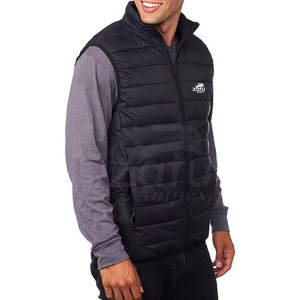 Comfortable Outdoor Use Men Puffer Vests Lightweight Fashionable Clothing Men Puffer Vests - Product Image 5