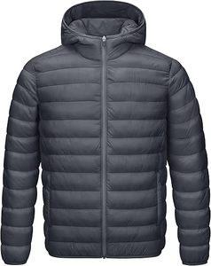 Chaqueta ligera, Abrigo acolchado cómodo, chaqueta acolchada duradera, chaqueta de invierno a prueba de viento, chaqueta para hombres y mujeres - Product Image 1