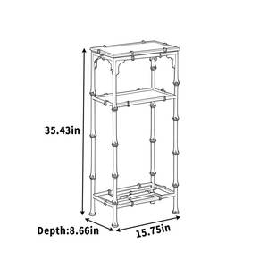 Soporte para Flores de Bambú DreamCraft, Mueble Chino Alto, Herramienta para Trabajar la Madera - Product Image 3