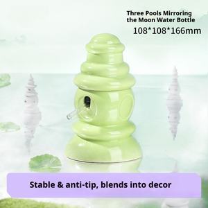 Conception originale de style chinois, grande cachette décorative en céramique pour hamster - Product Image 4