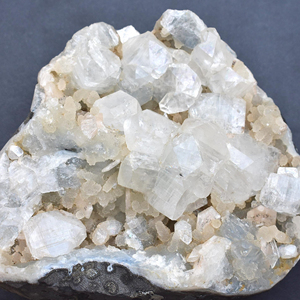 Apophyllite géode Apophyllite naturelle brut apphyllite minéraux rugueux amas de géode pour la décoration - Product Image 1