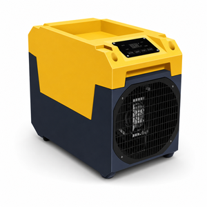 Deshumidificador Industrial Apilable Amarillo de 60L, Compresor Eléctrico R290, Eliminador de Humedad, Unidad Portátil para el Hogar - Product Image 5