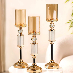 Style créatif ouragans pour la décoration intérieure vaisselle ouragans décoratifs bougeoir disponible pour une utilisation intérieure et extérieure - Product Image 2