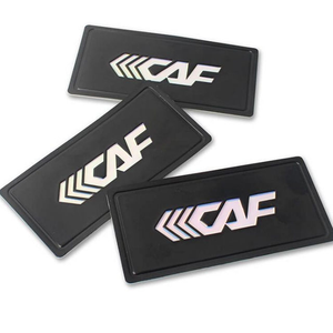 Insignes de patch en PVC 3D personnalisés de haute qualité sans minimum Logo en caoutchouc de Silicone souple sur toile à coudre Style fleur en forme de coeur pour chapeau - Product Image 3