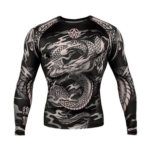 Custom Sublimated <b>Rash</b> <b>Guard</b> <b>for</b> Men & <b>Women</b> Breathable Chlorine-Resistant OEM Accepted - Product Image 4