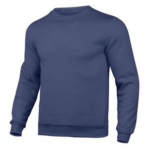 Sudadera Básica de Cuello Redondo para Hombre, Mezcla Gruesa, Lisa, de Color Sólido, con Forro Polar - Product Image 3