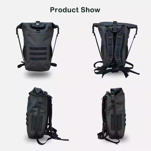 Portable grand rouleau haut sacs en Nylon Sport de plein air chasse Camping randonnée voyage étanche sac à dos sec - Product Image 3