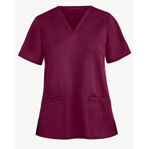 Uniforme personnalisable col en V haut et pantalon ensembles infirmière Logo personnalisé tailles couleurs hôpital médical vente en gros en vrac ensemble de gommage à bas prix - Product Image 2