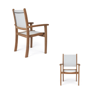Meubles de restaurant Chaises en bois durables Raccords en acier inoxydable avec bois de teck de la meilleure qualité orienté vers l'exportation d'Indonésie - Product Image 1