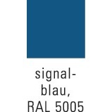 Banc de travail BEDRUNKA+HIRTH en bleu signal/gris clair, 1500 mm de large, avec 1 tiroir, 1 porte, multiplex de hêtre de 40 mm, 859 mm de haut, 750 mm de profondeur - Product Image 2