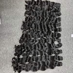 Gros 100% Vierge Cheveux Haute Qualité Vague Naturelle Grand Stock Vietnamien Brut Cheveux Teints TRAME - Product Image 1