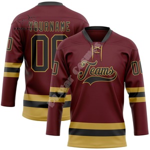 Camisetas de hockey personalizadas, camisetas de práctica de calidad superior, camisetas impresas para hombre en blanco, talla de EE. UU., camiseta de hockey sobre hielo con características de calidad superior - Product Image 6