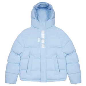 High-quality Standard Men's Puffer <b>Jacket</b> with Stand Collar Waterproof Windproof Warm Winter Coat Customized Size - Product Image 5