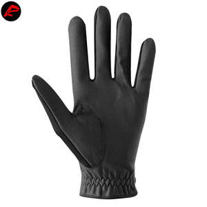 Gants de golf pour hommes en cuir véritable respirant et confortable de haute qualité, main droite, vente en gros, design uni coloré - Product Image 3